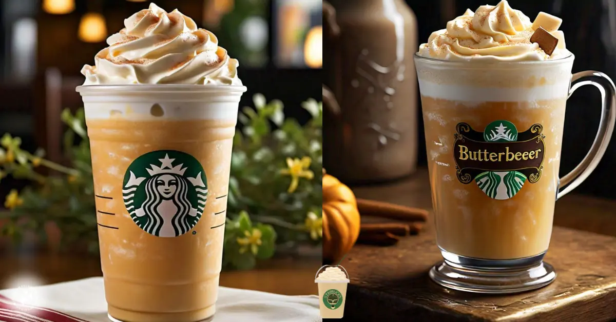 Starbucks Secret Menu UK Updatd 40 starbucks Butterbeer Frappuccino