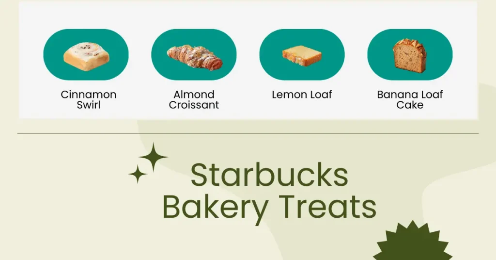 Starbucks Menu Birmingham, UK 2025 3 Bakery Treats