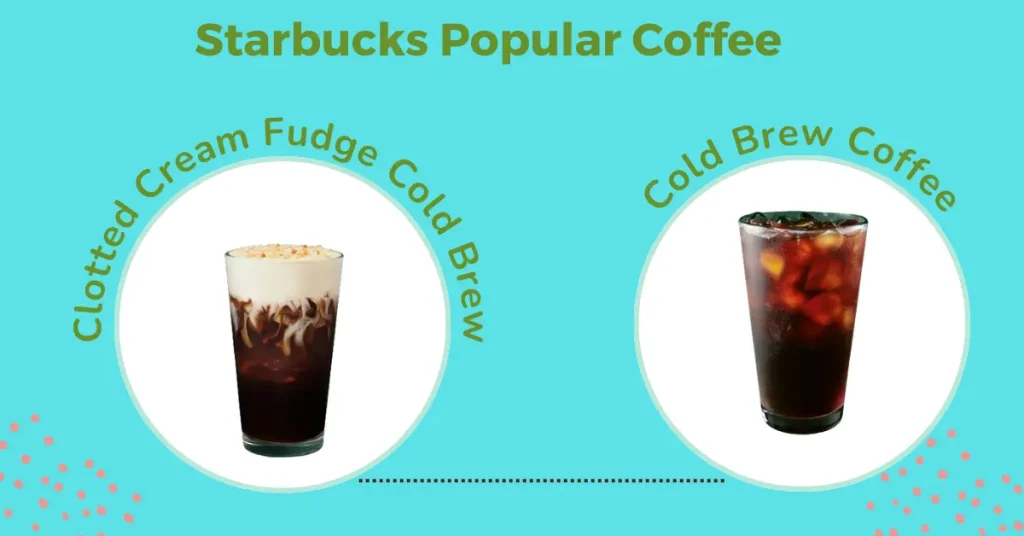 Starbucks Iced Coffee and Cold Brew Menu 3 Cold Brew Latte Starbucks