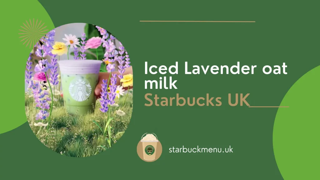 Iced Lavender oat milk