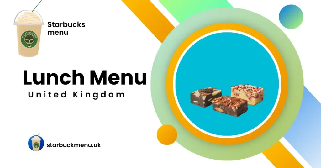 Starbucks Menu Bristol, UK 2026 3 Snacks
