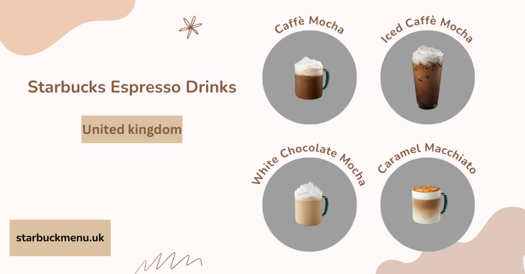 Starbucks Espresso Drinks Menu 2026 | UK Prices & List 1 Starbucks Espresso Drinks