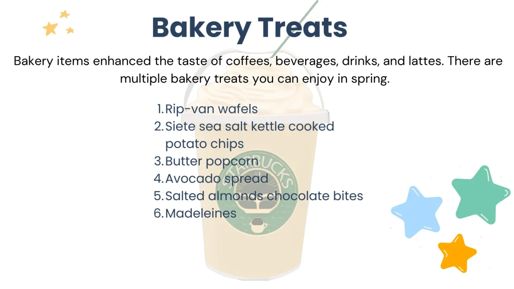 Starbucks Spring Menu New 2026 UK 7 starbucks menu bakery
