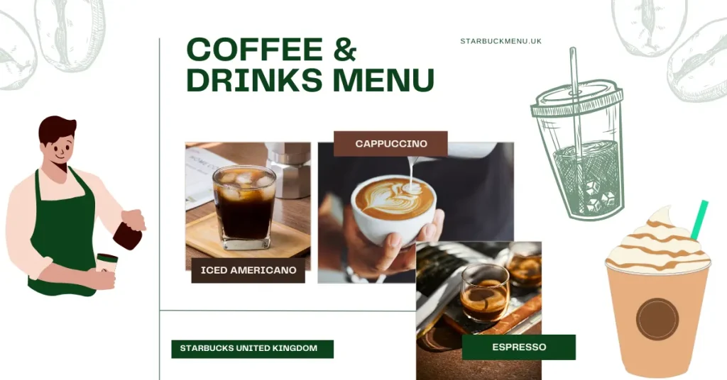 Starbucks Menu Teesside, UK 2026 4 Starbucks Coffee & drinks menu