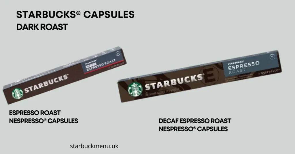 Starbucks Nespresso Capsules: Ultimate Coffee Guide 3 Starbucks capsules Dark Roast