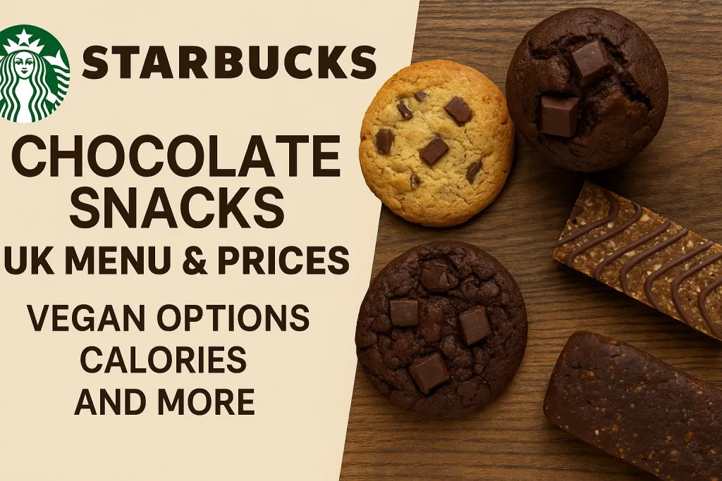 Starbucks Chocolate Snacks UK Menu & Prices (2026) 1 Starbucks Chocolate Snacks UK Menu