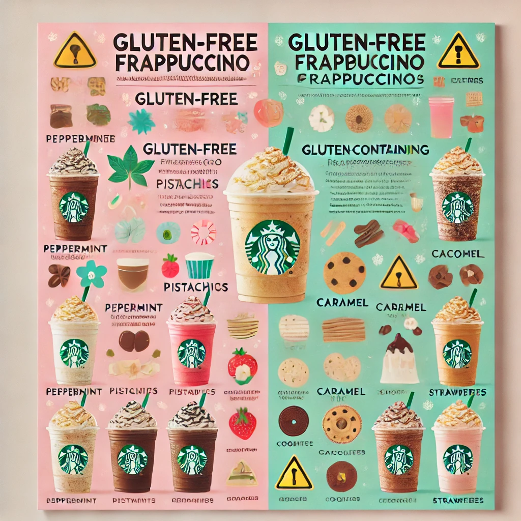 Starbucks Gluten-Free Menu UK: Top Drinks, Food & Snacks 8 Gluten-Free-Friendly Frappuccinos at Starbucks