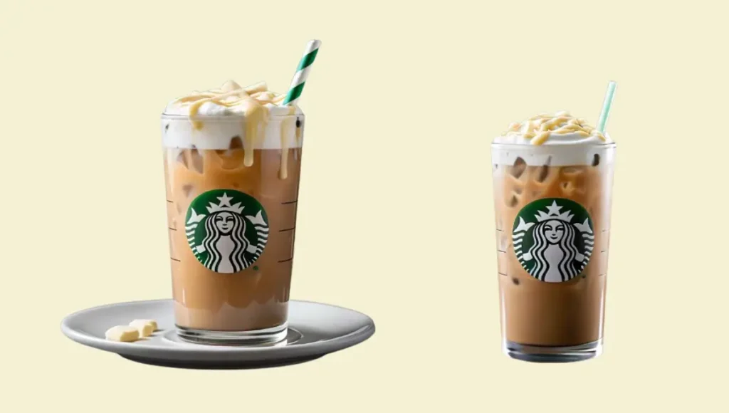Starbucks Iced White Chocolate Mocha price with Nutrition, UK 2026 2 Iced White Chocolate Mocha
