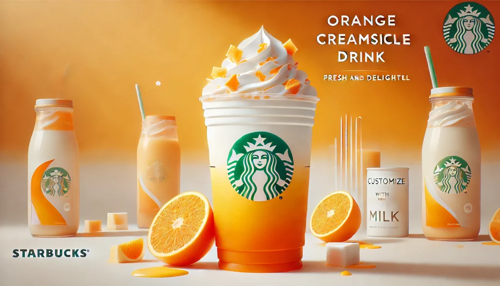 Starbucks Secret Menu UK Updatd 44 Orange creamsicle Drink
