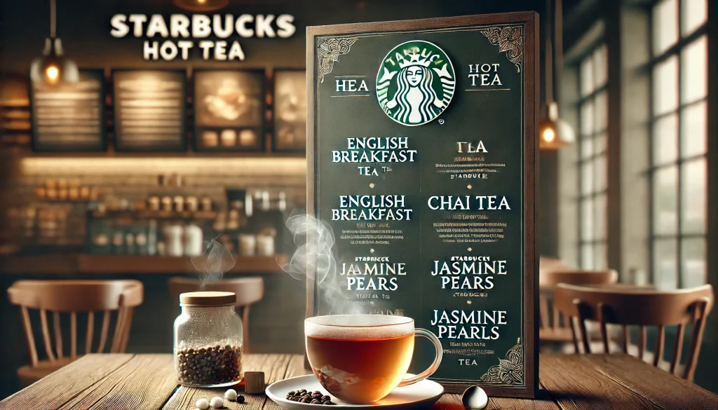 Starbucks Hot Tea Menu With Prices UK 1 Starbucks Hot Tea Menu