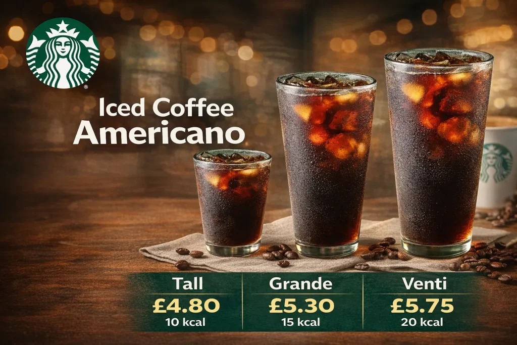 Iced Coffee Americano Starbucks – Prices & Calories 2 Starbucks Iced Coffee Americano Price
