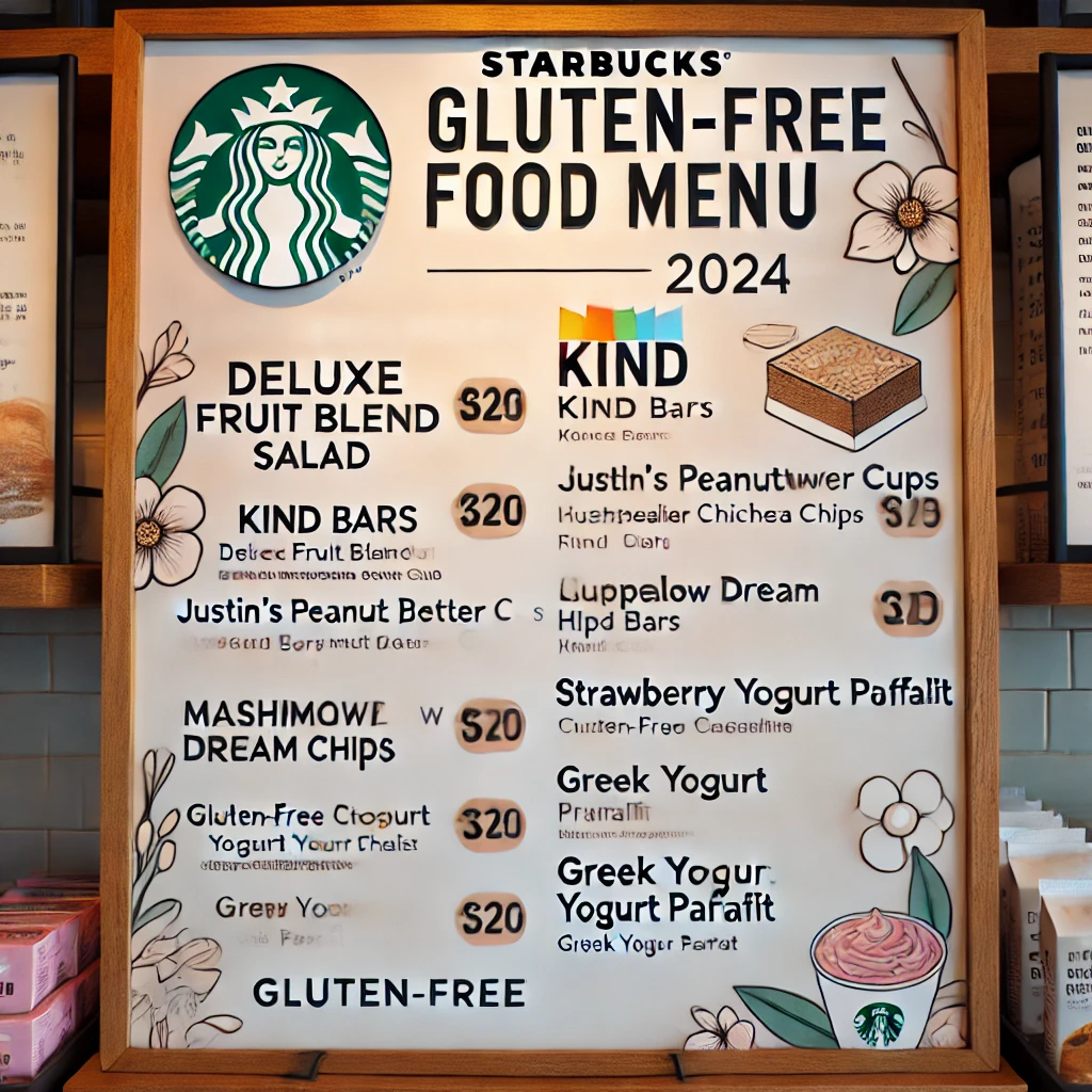 Starbucks Gluten-Free Menu UK: Top Drinks, Food & Snacks 4 Starbucks gluten free food Menu 2024