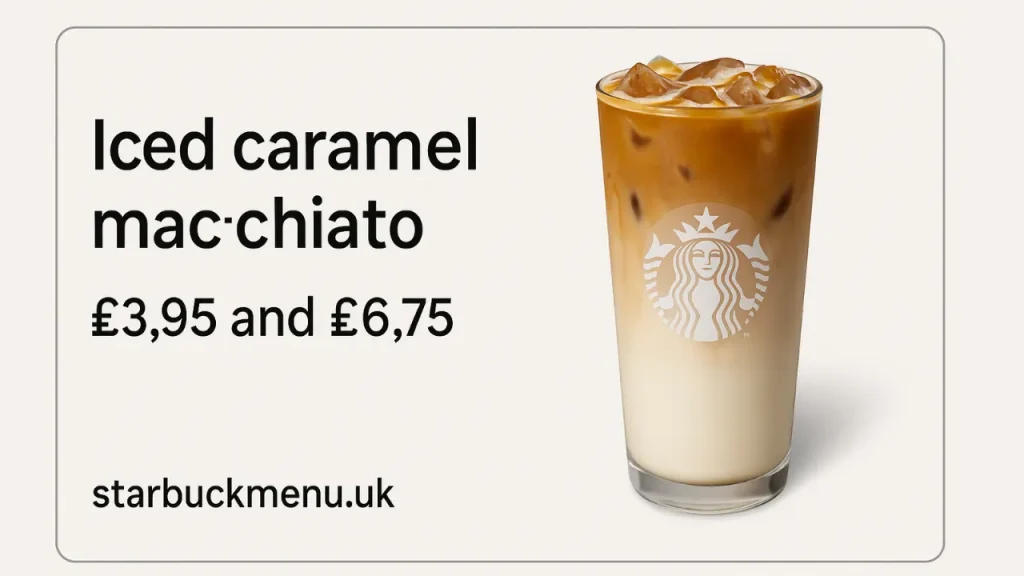 Starbucks Iced Caramel Macchiato – Price & Calories 1 Starbucks iced caramel macchiato price 1