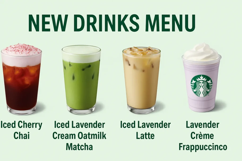 Starbucks UK Launches New Drinks Menu 2026 13 Starbucks new drinks Menu UK