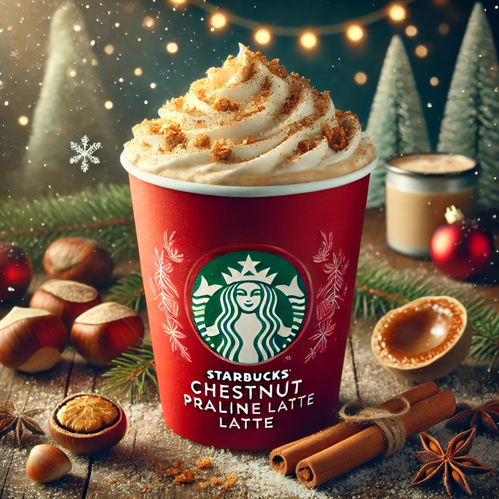 Starbucks Christmas Menu UK 2026: Special Drinks for Christmas 5 Chestnut Praline Latte