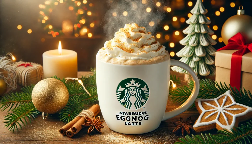 Starbucks Christmas Menu UK 2026: Special Drinks for Christmas 11 Eggnog Latte