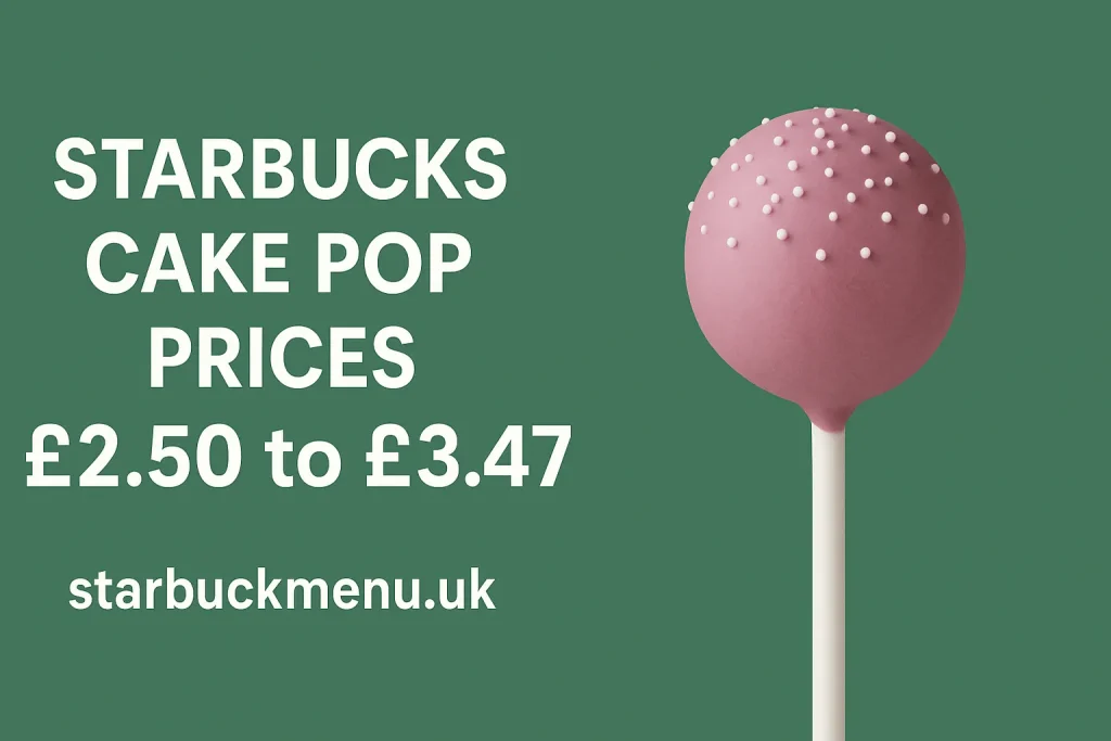 Starbucks Cake Pop Prices