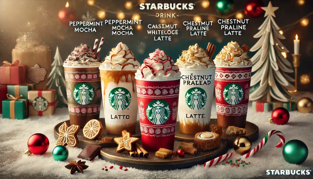 Starbucks Christmas Menu UK 2026: Special Drinks for Christmas 2 Starbucks Holiday Drinks Seasonal Favorites