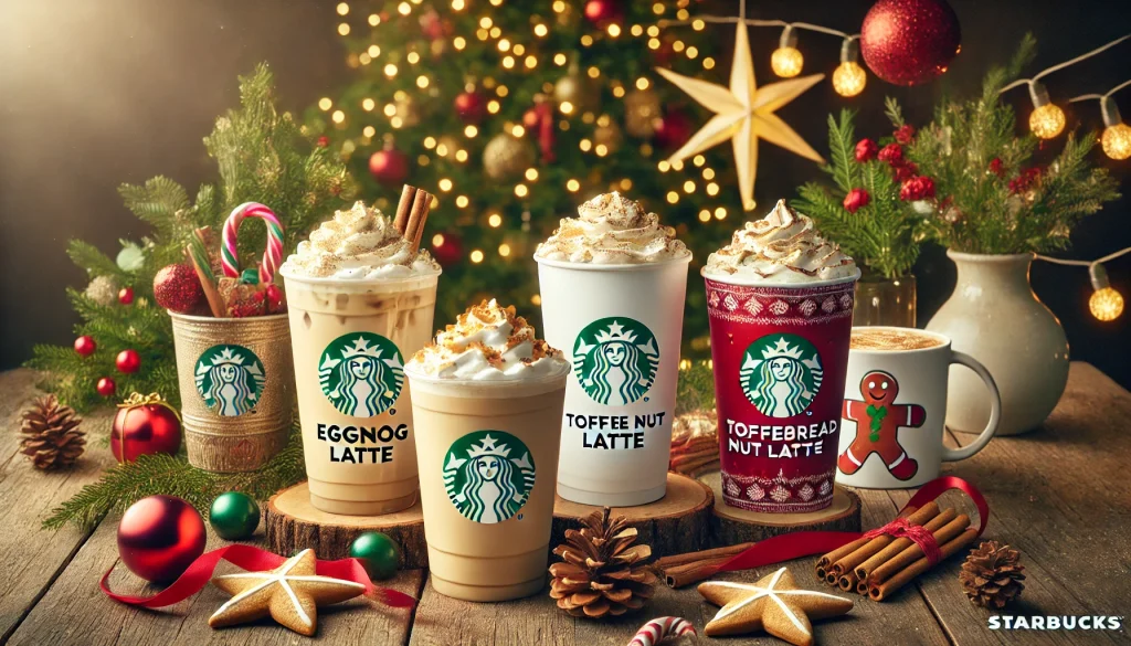 Starbucks Eggnog Latte