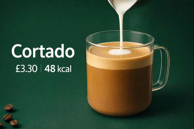 Cortado Starbucks UK — Price, Calories & Simple Guide 1 Cortado Starbucks UK