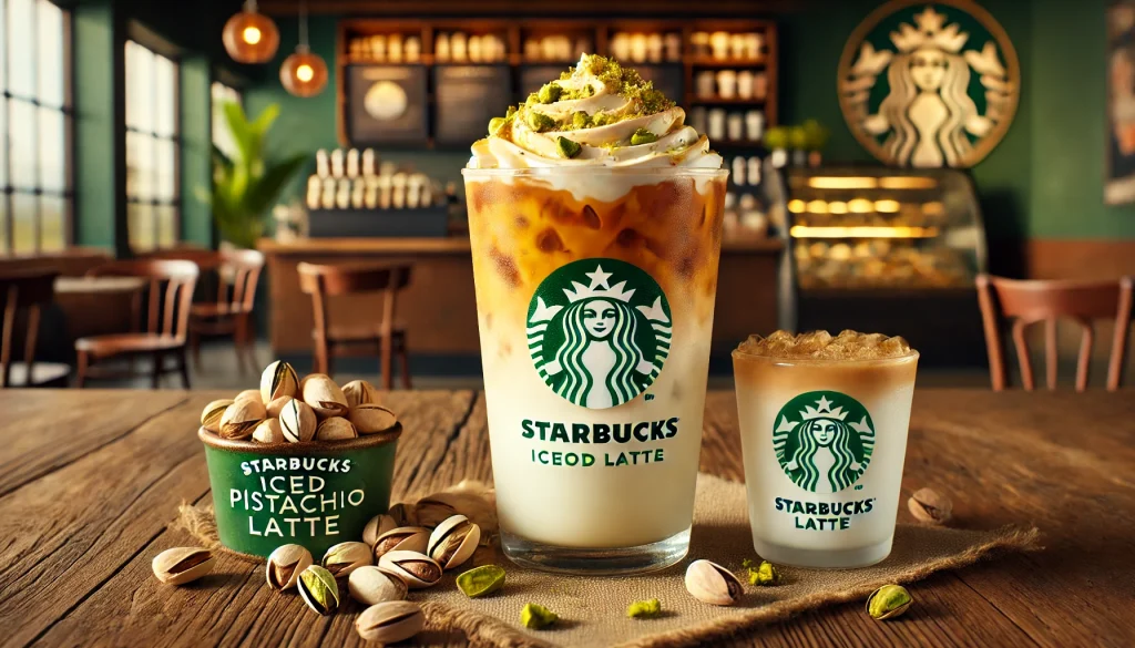 How Does Starbucks Iced Pistachio Latte Taste? Price & Calories info 2 Iced Pistachio Latte UK