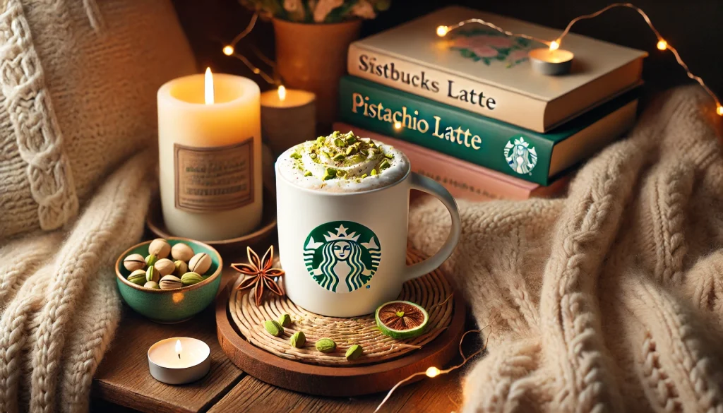 Pistachio Latte new drinks