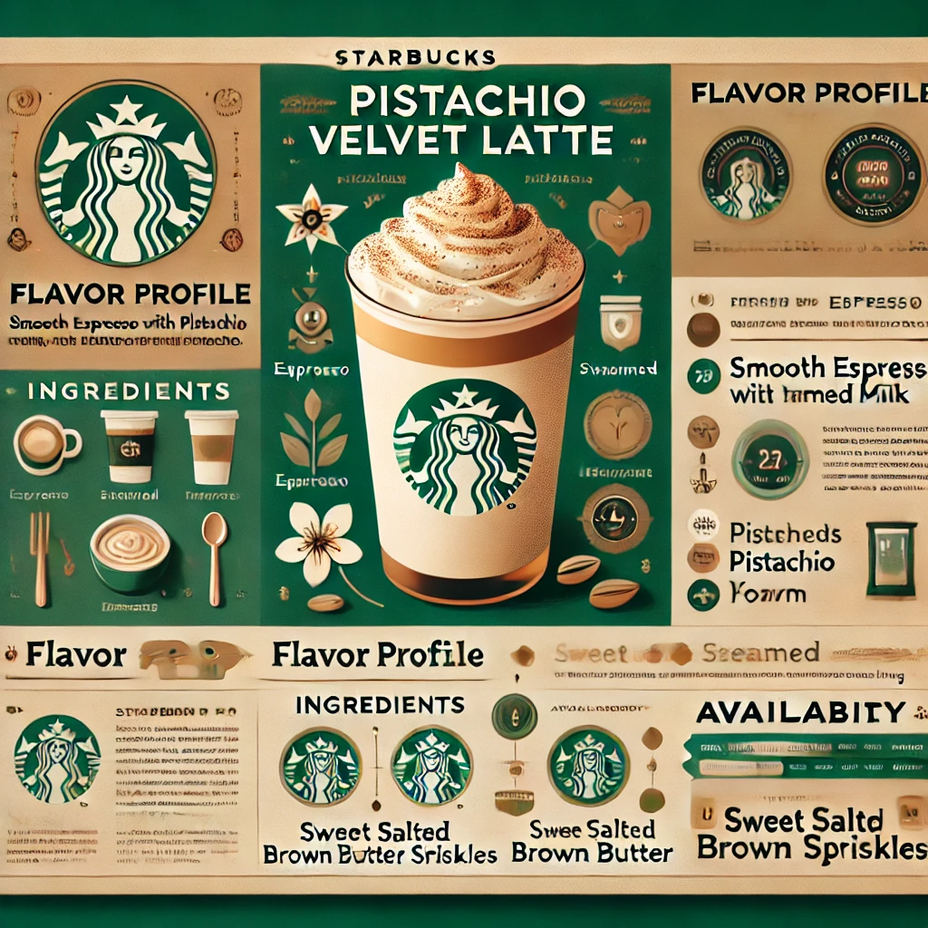 Have You Tried Starbucks’ New Pistachio Velvet Latte? 2 Pistachio Velvet Latte
