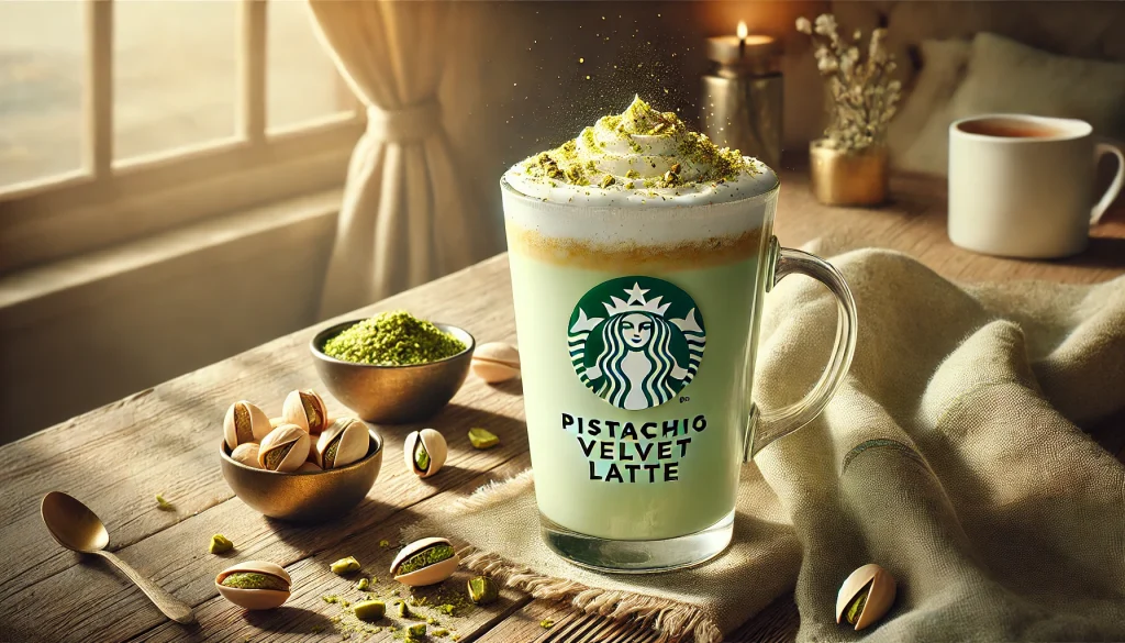 Have You Tried Starbucks’ New Pistachio Velvet Latte? 3 Pistachio Velvet Latte uk