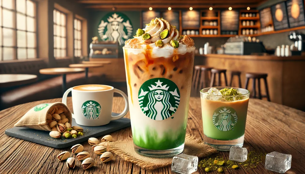 How Does Starbucks Iced Pistachio Latte Taste? Price & Calories info 3 Starbucks Iced Pistachio Latte UK