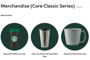 Starbucks Cups & Merchandise