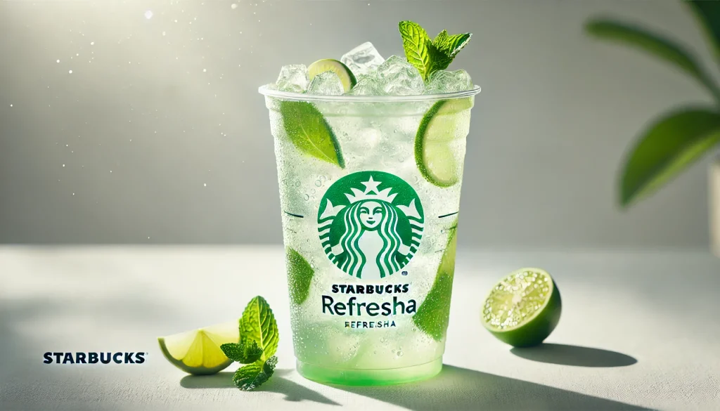 Cool Lime Starbucks Refresha Drink
