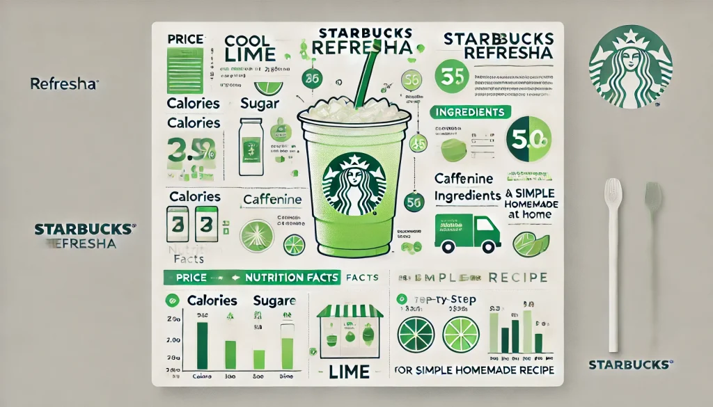 Cool Lime Starbucks Refresha Drink