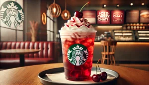 Iced Cherry Chai Starbucks