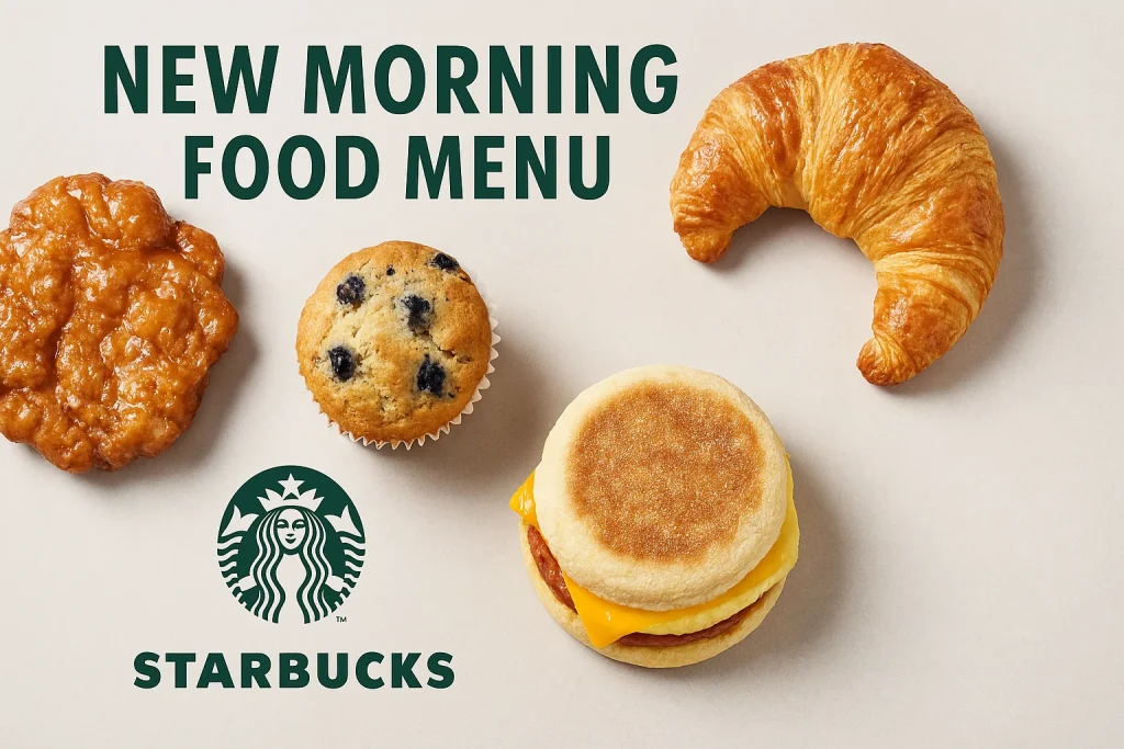 New morning Food menu