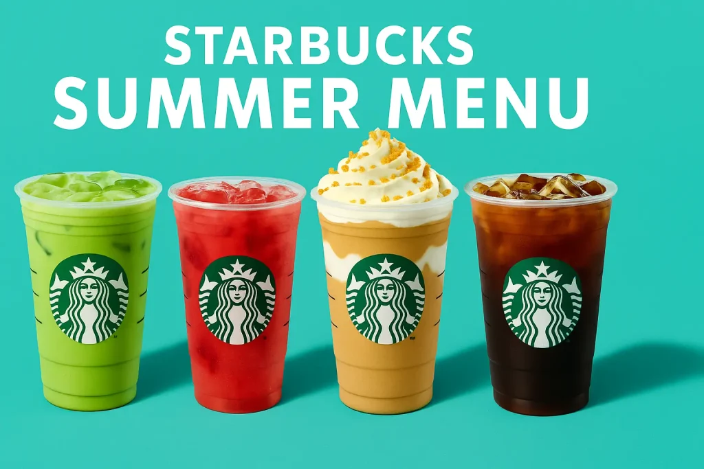 Starbucks Summer Menu 2025 UK: New Drinks & Treats 2 Starbucks Summer Menu 2025 UK