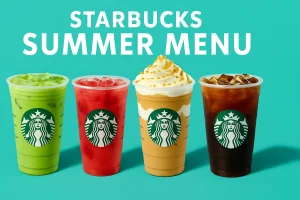 Starbucks Summer Menu 2025 UK