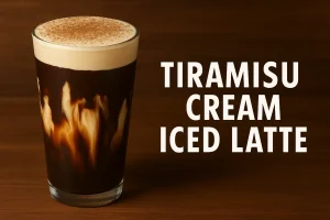 Starbucks Tiramisu Cream Iced Latte
