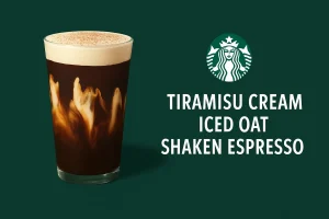 Starbucks Tiramisu Cream Iced Oat Shaken Espresso Price & Calories