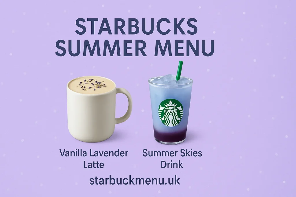 Starbucks Summer Menu 2025 UK: New Drinks & Treats 1 Starbucks summer Menu list