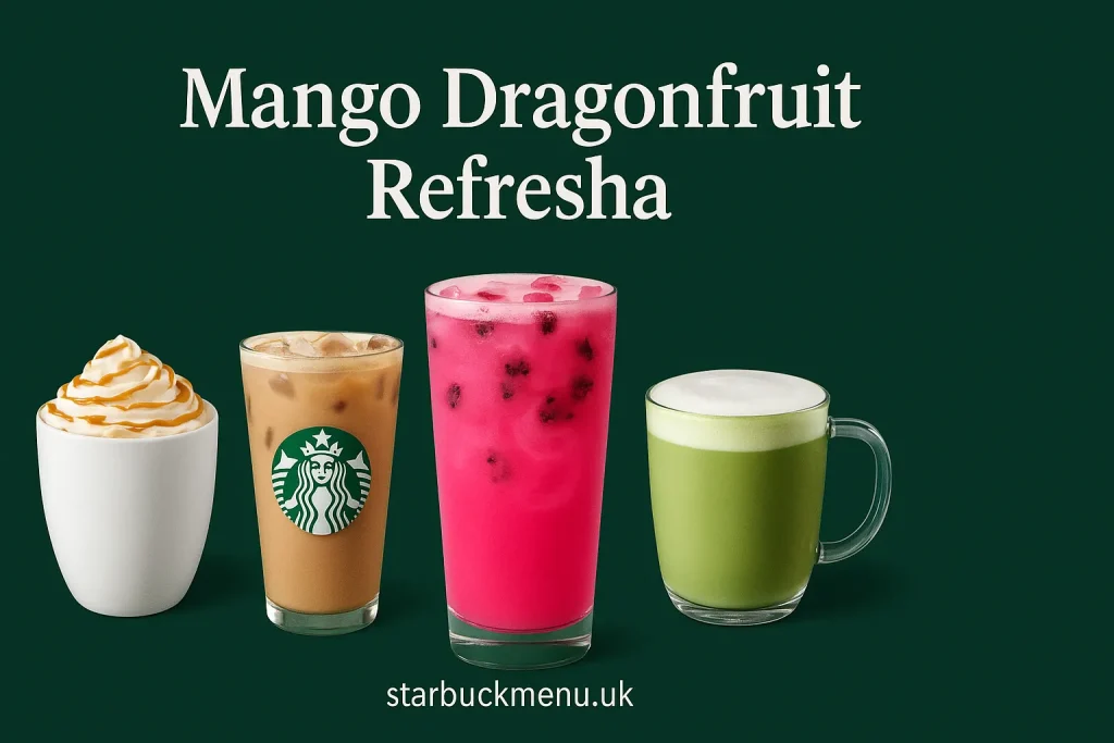 Mango Dragonfruit Refresha – Starbucks UK Calories & Info 1 Mango Dragonfruit Refresha