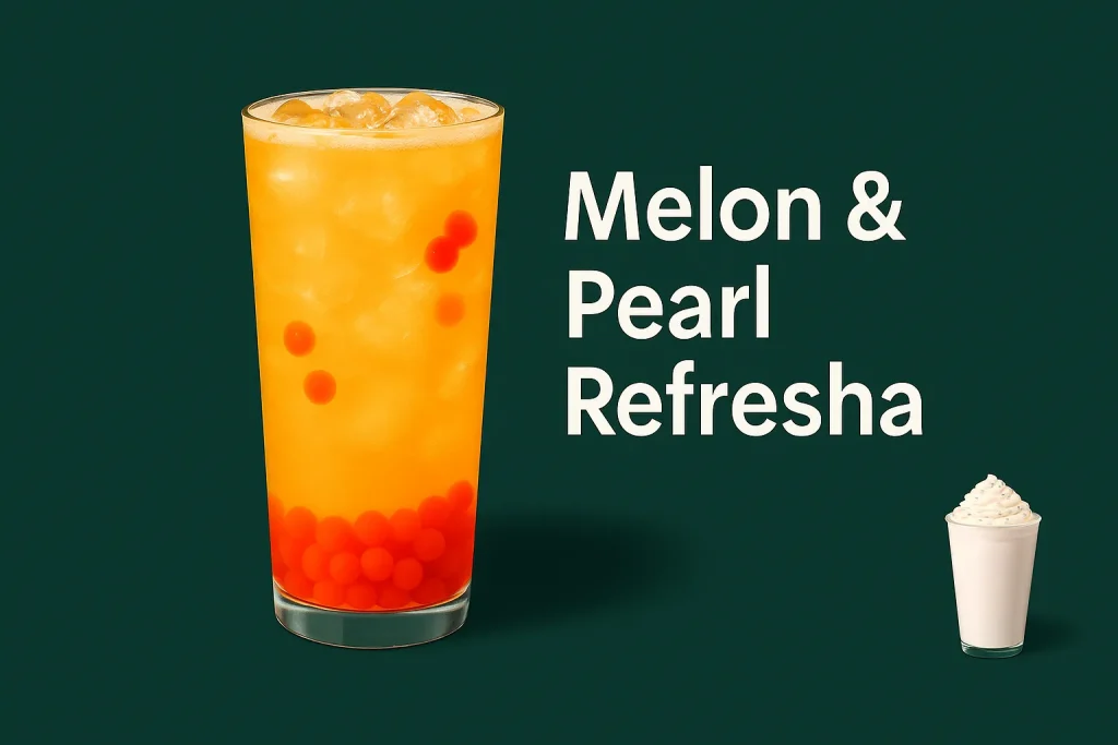 Starbucks Melon Pearl Refresha Drink UK – Price & Calories 5 Starbucks Melon Pearl Refresha Drink UK