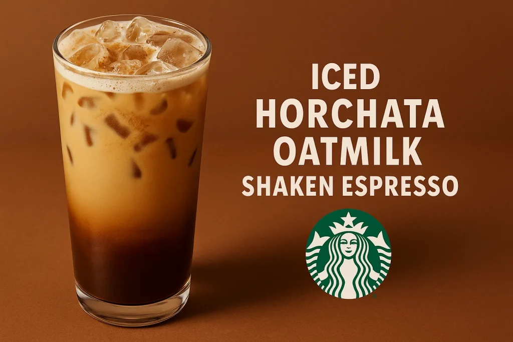 Starbucks UK Launches New Iced Horchata Oatmilk Shaken Espresso 1 Starbucks UK Launches New Iced Horchata Oatmilk Shaken Espresso
