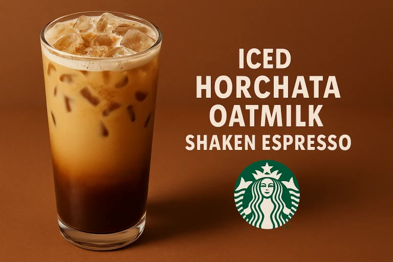 Starbucks UK Launches New Iced Horchata Oatmilk Shaken Espresso