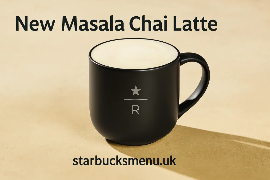 New Masala Chai Latte
