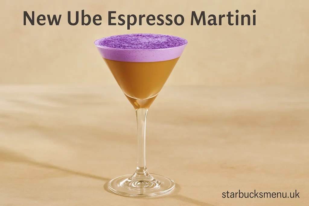 New Ube Espresso Martini 