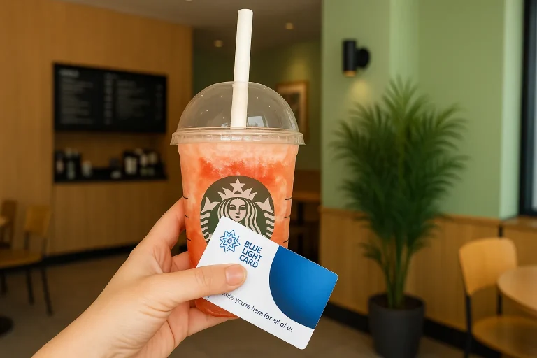 Blue Light Card Discount at Starbucks UK