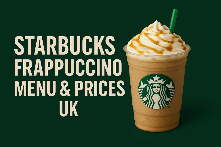Starbucks Frappuccino Menu Prices