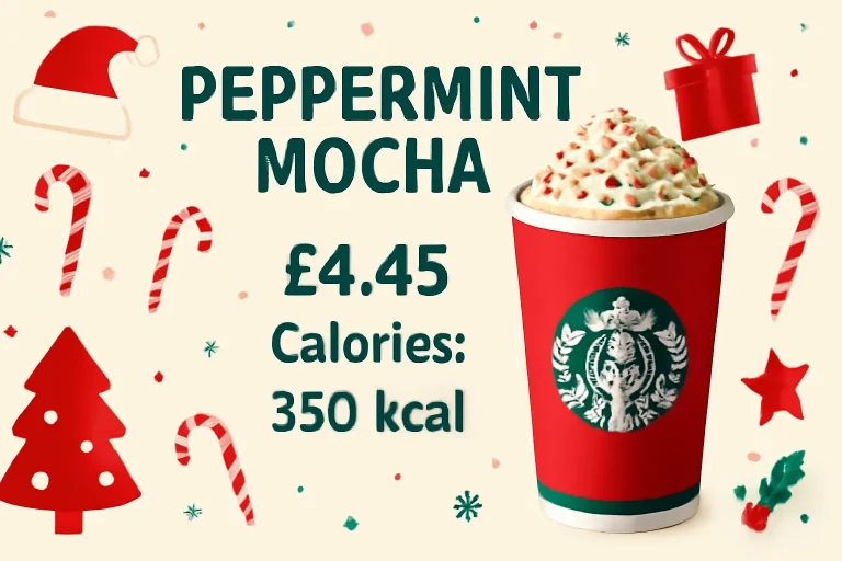 New Starbucks Christmas Menu 2026 – UK Drinks & Food 3 Peppermint Mocha