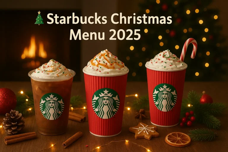 New Starbucks Christmas Menu 2026 – UK Drinks & Food 1 Starbucks Christmas Menu