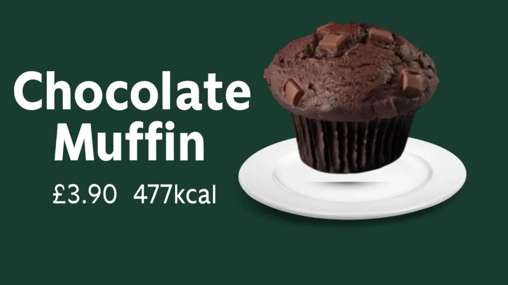 Chocolate Muffin Starbucks UK – Price & Calories 1 Chocolate Muffin